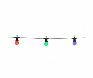 LBM 14m Smart Outdoor Light Chain - 15 x Globe 5cm