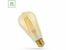 LEMPUTE LED E27 ST58 4.9W 2400K 490LM AMB