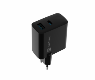 Univerzální USB nabíječka Natec RIBERA GaN 45W, 1X USB-A,...