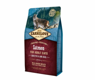 Carnilove Salmon for Adult Cats – Sensitive & Long Hair 2...