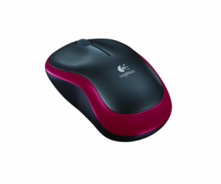 Bezdrôtová myš Logitech M185 - červená