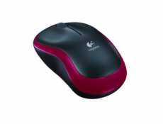 Bezdrôtová myš Logitech M185 - červená