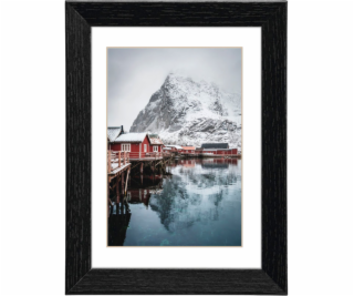 Hama Oslo black 15x20 Wood incl. Passepartout 175948