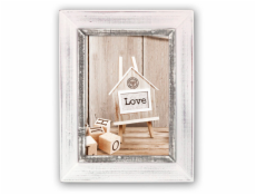 ZEP Athis white 20x20 Wood Frame SY1220