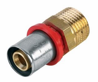 Presuojamas adapteris TDM Brass Art 1630, 20 mm x 1 