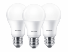 LED žárovka Philips E27 10W 2700K 230V A60  SET3ks  P775544