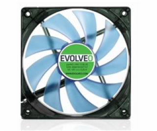 EVOLVEO 12L1BL ventilátor 120mm, 4 LED modrý, 3pin