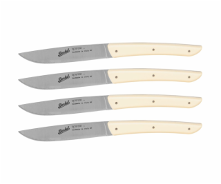 Berkel steak knife set 4-pcs. Color cream