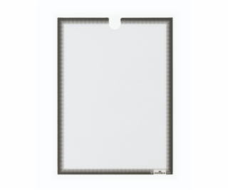 1x5 Durable Document Holder DIN A4 self-adhesive grey 400657