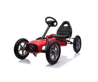 Dětská šlapací motokára Go-kart Baby Mix Buggy červená