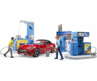 bworld Tankstelle mit Waschplatz, Spielfigur