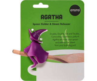 OTOTO Agatha Purple Spoon Holder & Steam Releaser