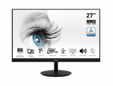 MSI Pro/MP271A/27 /IPS/FHD/100Hz/1ms/Black/2R