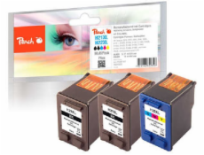 PEACH kompatibilní cartridge No 21 / No 22 MultiPack Plus, 2 x black, 1 x color