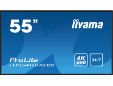 55  iiyama LH5541UHS-B2:IPS,4K UHD,500cd,repro