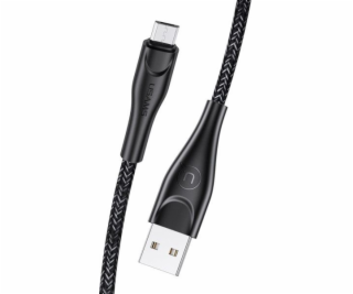 Usams USB-A - microUSB USB kabel 1 m černý (63791-uniw)