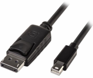 Lindy DisplayPort Mini – DisplayPort kabel 1m černý (41645)