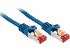 Lindy Patchcord, Cat.6, S/FTP, 0,3 m, modrý (47350)