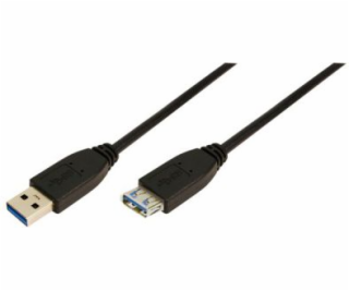 LogiLink USB-A - USB-A kabel USB 3 m černý (CU0043)