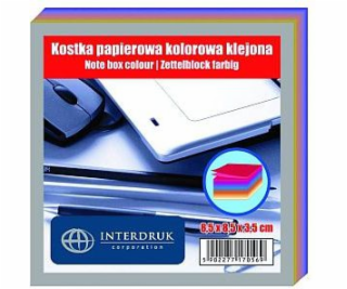 Interprint BAREVNÝ PAPÍR KOSTKA (KOSPAPFK)