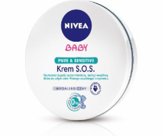 Nivea SOS Pure & Sensitive Detský krém 150 ml