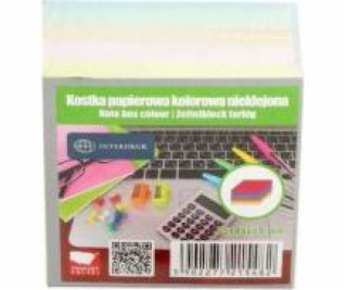 Interprint Barevná papírová kostka, nelepená