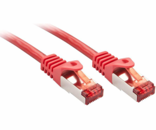 Lindy Patchcord Cat.6, S/FTP, 0,3 m, červený (47360)