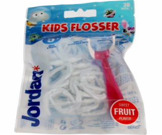 Jordan Jordan Kids Flosser Dentální nit pro děti 5+ 1 bal...