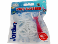 Jordan Jordan Kids Flosser Dentální nit pro děti 5+ 1 balení - 36 ks