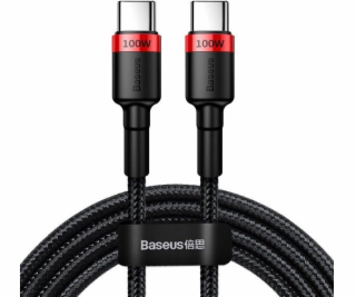 Baseus USB-C - USB-C USB kábel 2 m Čiernočervený (BSU1520...