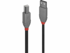 Lindy USB-A - USB-B USB kabel 5 m černý (36675)