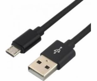 EverActive USB-A - microUSB USB kabel 0,3 m černý (CBB-0,...