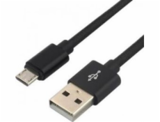 EverActive USB-A - microUSB USB kabel 0,3 m černý (CBB-0,3 MB)