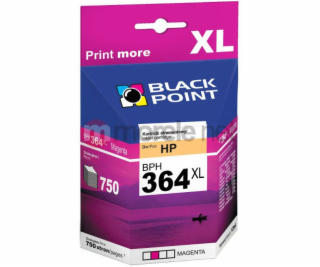 Inkoust Black Point BPH364XLM / CB324EE č. 364XL (purpurová)