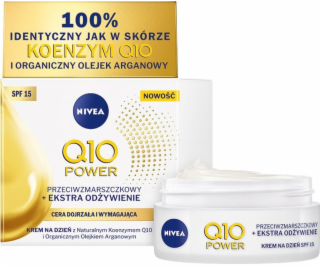 Nivea Q10 Power SPF15 krém na obličej proti vráskám 50 ml