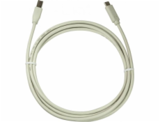 LogiLink USB-C – USB-B kabel USB 1 m šedý (CU0160)