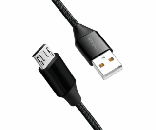 LogiLink USB-A - microUSB USB kabel 0,3 m černý (CU0143)