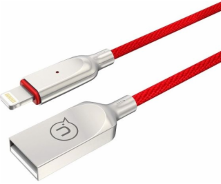 Usams USB-A – Lightning kabel 1,9 m červený (IPYSUSB203)