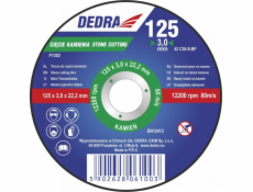 Dedra Shield 125x3.2x22.2mm na řezání kamene - F1352