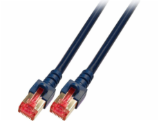 EFB Patchcord, 5m, S/FTP, Cat6, PIMF, černý (K5515.5)