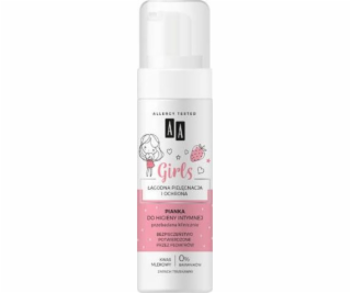 AA Girls Intimní hygiena pěna jahoda 150 ml