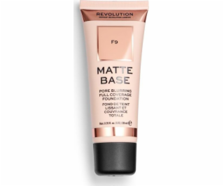 Makeup Revolution Matte Base Foundation F9 28ml