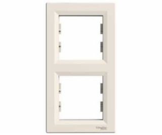 Schneider Electric Double frame Asfora cream EPH5810223