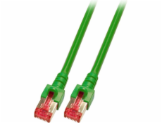 EFB Patchcord, Cat.6, S/FTP, PIMF, 7,5m, zelený (K5514.7,5)