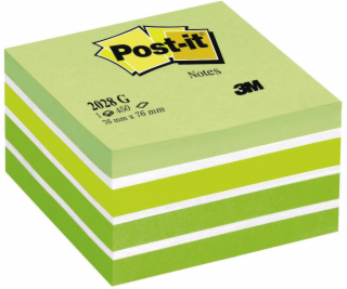 Post-it samolepicí podložka 76x76/450K zelená (FT510093238)