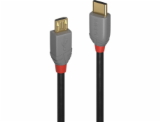 Lindy USB-C - microUSB kabel 0,5 m černý (36890)