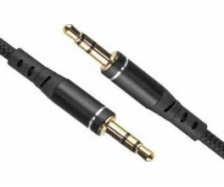 EverActive Jack 3,5mm - Jack 3,5mm kabel 1,5m černý (CBS-...