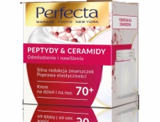 Perfecta Peptides & Ceramides 70+ Krém se silnou redukcí vrásek a elasticitou