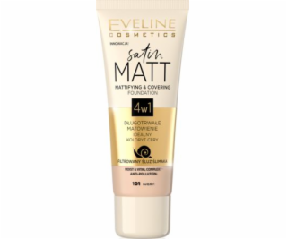 Eveline Satin Matt 4v1 101 Ivory 30ml