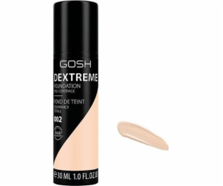 Gosh Dextreme Foundation Full Coverage 002 Ivory 30ml